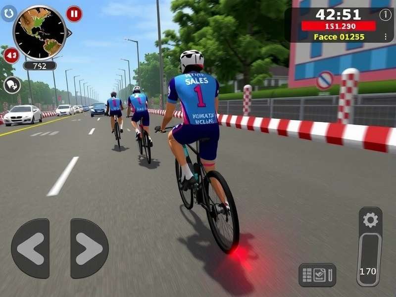 Kolkata Cycle Elite Ride gameplay screenshot