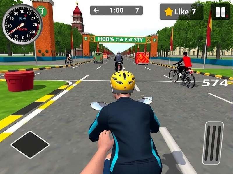 Kolkata Cycle Elite Ride race action